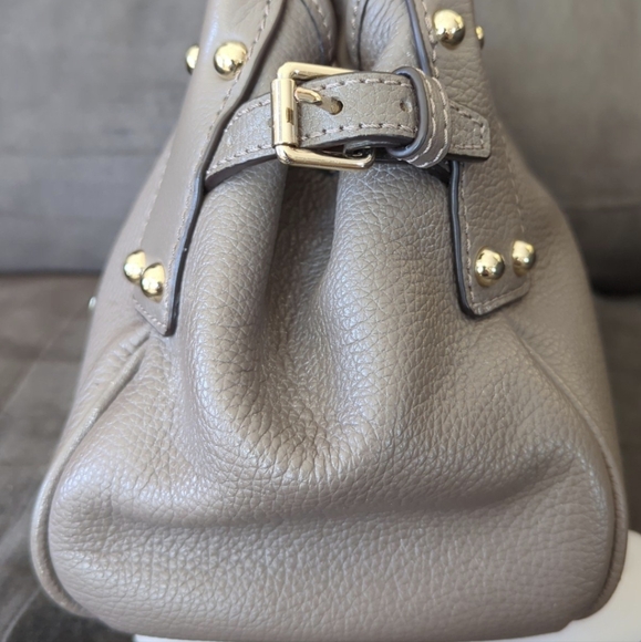 Dooney and Bourke Belvedere Small Logo Lock Satchel - Picture 6 of 12